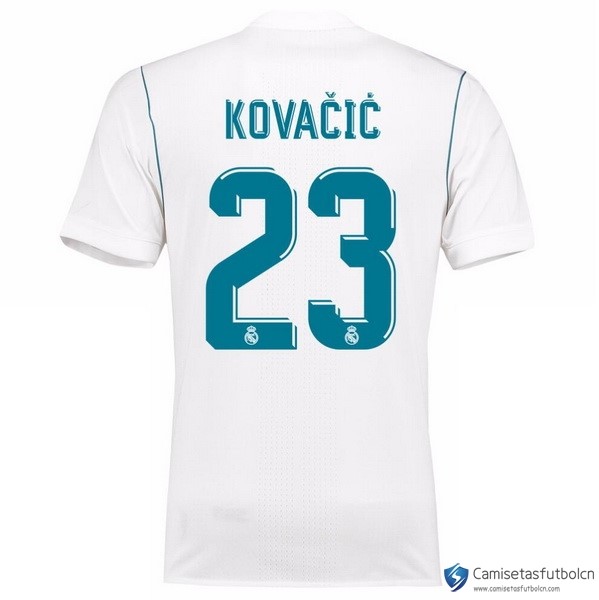 Camiseta Real Madrid Primera equipo Kovacic 2017-18